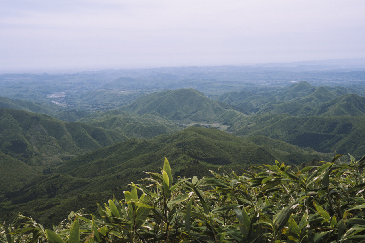 大東岳から見下ろす仙台方面